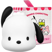 벨르아망 산리오 포차코 빅페이스 리필형 차량용 방향제 세트, 플라윗, 1개