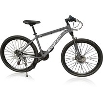 닥터바이크 MTB 자전거 ROCKET B-27, 멧그레이, 170cm