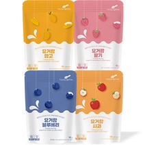 리틀스푼 동결건조 요거랑 4종 세트 16g 4p, 1세트, 딸기, 블루베리, 사과, 망고