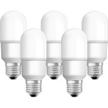오스람 LED 스틱 램프 7W, 전구색, 5개