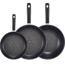 해피콜 아이디오 콜렉트 후라이팬 3종 세트, 후라이팬 20cm + 후라이팬 28cm + 궁중팬 28cm