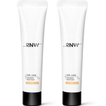 알엔더블유 고보습 더케어 너리싱 핸드크림 튜브 머스크향, 2개, 35ml