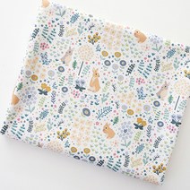 코튼빌 DTP 20수 래빗가든 면원단, 아이보리