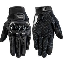 마이소이 오프로드 레이싱 오토바이 라이더 장갑 양손 세트, 02 검은색