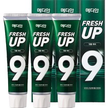 메디안 후레쉬업나인 잇몸케어 치약, 120g, 3개
