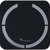트라택 헬시i 스마트 체중계, TR-10, 블랙