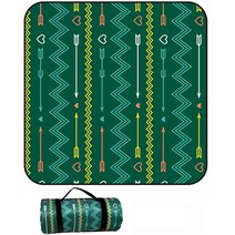 패턴 나들이 방수 휴대 캠핑매트, TYPE19