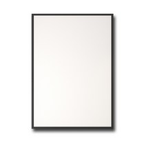 리드오프 알루미늄 벽걸이 상장 액자 프레임, 블랙