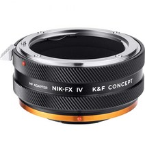K&F CONCEPT 렌즈변환 어댑터 NIK-FX IV PRO 니콘 F 호환, 1개
