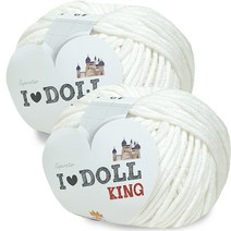 니뜨 아이돌킹 실 45g, 49 화이트