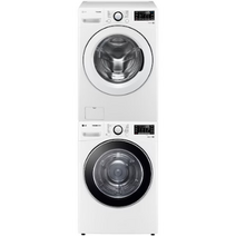 LG 트롬 세탁기건조기세트 F19WDWP-8WL 세탁기 19kg + 건조기 18kg 화이트 유광 방문설치, F19WDWP-8W