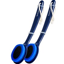 아케이 옴므 올인원 바디브러쉬, 네이비, 2개, 1개입
