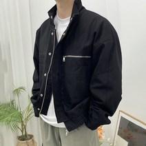 마인플로우 남성용 NF 지퍼 빅포켓 트러커 재킷