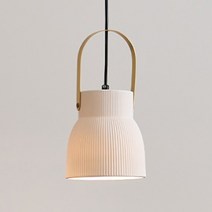 히트조명 아르테고 1등 펜던트 조명 B타입 D31015B, 화이트 + 골드