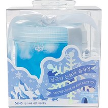 슬코 남극의 눈보라 슬라임 세트, 혼합색상, 240g