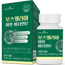 메이준뉴트리 보스웰리아 아연 비타민D, 1개, 30g
