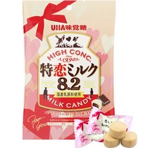 UHA 미카쿠도 토쿠노 밀크 초코 캔디, 72g, 1개