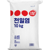 식자재왕 천일염, 10kg, 1개