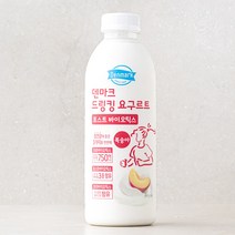 덴마크 드링킹요구르트 포스트바이오틱스 복숭아, 750ml, 1개