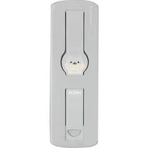 제이미마켓 휴대폰 뒷면 스티커 핑거 스트랩, 그레이, 1개