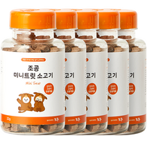 조공 반려동물 미니트릿 간식, 소고기, 22g, 5개