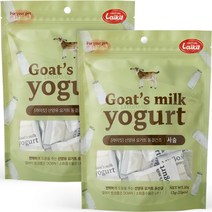 라이킷 강아지 산양유 요거트 동결건조 간식 25p, 사슴, 50g, 2개