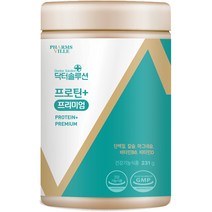 닥터솔루션 프로틴+ 프리미엄 칼슘 마그네슘 저분자 분리대두 단백질 보충제, 231g, 1개