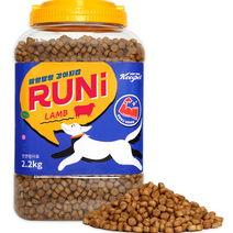 킵펫 강아지 전연령 말랑말랑 런 건식사료, 양, 2.2kg, 1개