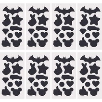 메이징초이스 패딩점퍼 의류 수선 패치 테이프 8p, 다크그레이, 1개