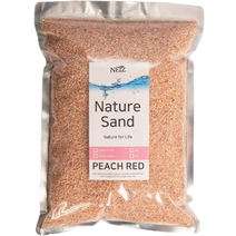 NEIZ 네이쳐 샌드 수조 장식 4kg, 피치레드, 1개