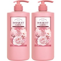 부케가르니 모이스처 바디워시 화이트머스크향, 2개, 1000ml