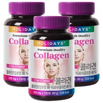 홀리데이즈 프리미엄 콜라겐, 3개, 60g