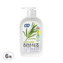 참그린 허브식초 설거지 주방세제, 470g, 6개
