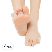 메디앤스토리 실리콘 새끼발가락 보호대 좌 + 우 세트, 4세트