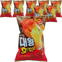 오리온 대왕 오!감자 찍먹 크리미칠리소스맛, 65g, 8개