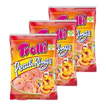 트롤리 피치향링스 젤리, 100g, 3개