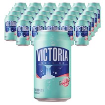 빅토리아 탄산음료 자몽, 350ml, 48개
