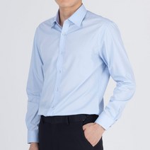 까망베르 남성용 구김방지 슬림핏 와이셔츠 긴팔 S908