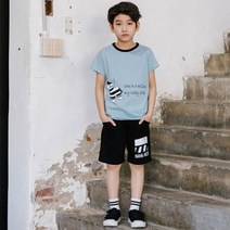 잭키드 남아용 지브라행아웃 4부 바지세트