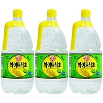 [오뚜기] 화이트 식초, 1.8L, 3개