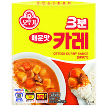 오뚜기 3분카레 매운맛, 200g, 1개