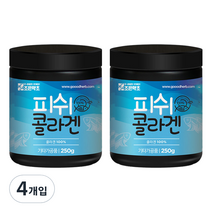 조은약초 피쉬콜라겐, 4개입, 250g
