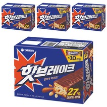 핫브레이크 초코바, 450g, 4개
