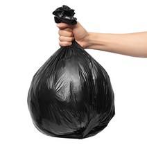 코멧 배접 쓰레기 비닐봉투, 블랙(62x60cm), 40L, 100매