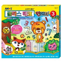 아모스 글라스데코 컨페티3, 혼합 색상