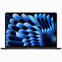 Apple 2023 맥북 에어 15, 미드나이트, M2 8코어, 10코어 GPU, 256GB, 16GB, 35W 듀얼, 영문