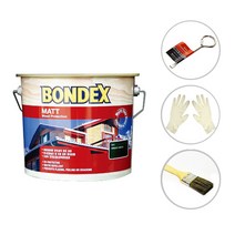 본덱스 MATT 오일스테인 728소나무 2.5L + 필수 도장도구세트, 1세트