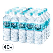 농심 백산수, 500ml, 40개
