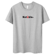 벤힛 남녀공용 NOTABLE 반팔티셔츠