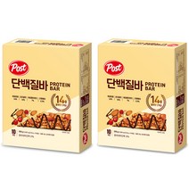포스트 단백질바, 2개, 500g